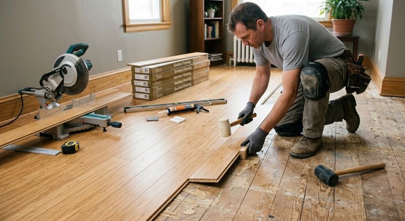 Bamboo Flooring Installation in Baltimore County, MD