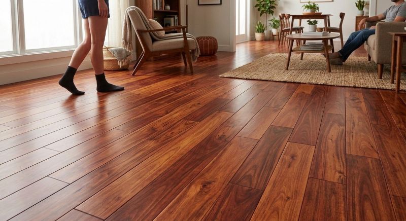 Cherry Floor Installation in Forest Hill, MD