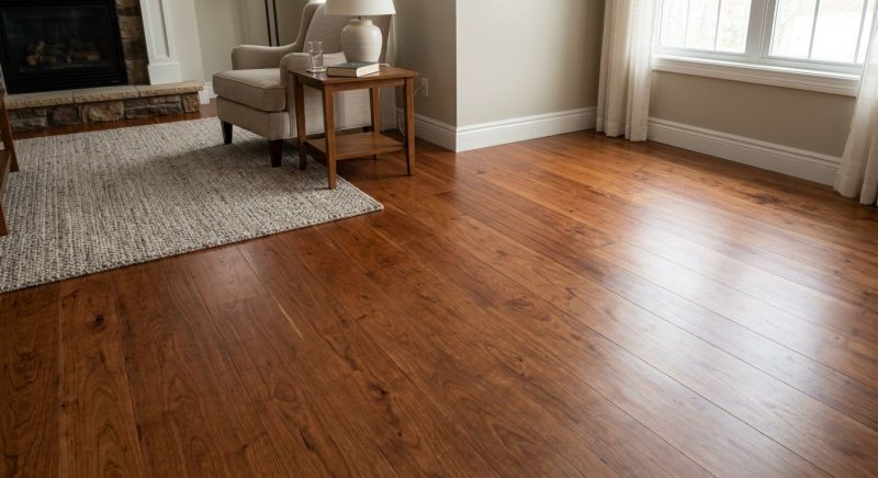 Cherry Floor Installation in Baltimore County, MD