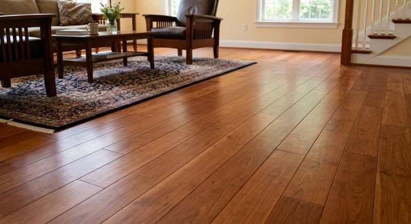 Cherry Floor Installation in Odenton, MD