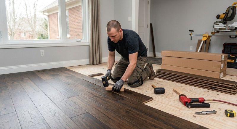 Hardwood Floor Installation in Abingdon, MD