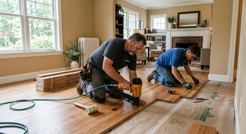 Hardwood Floor Installation in Carroll County, MD
