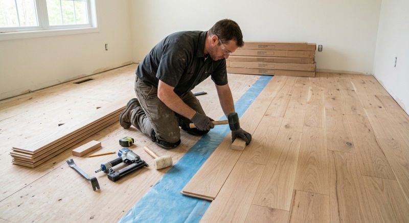 Hardwood Floor Installation in Essex, MD