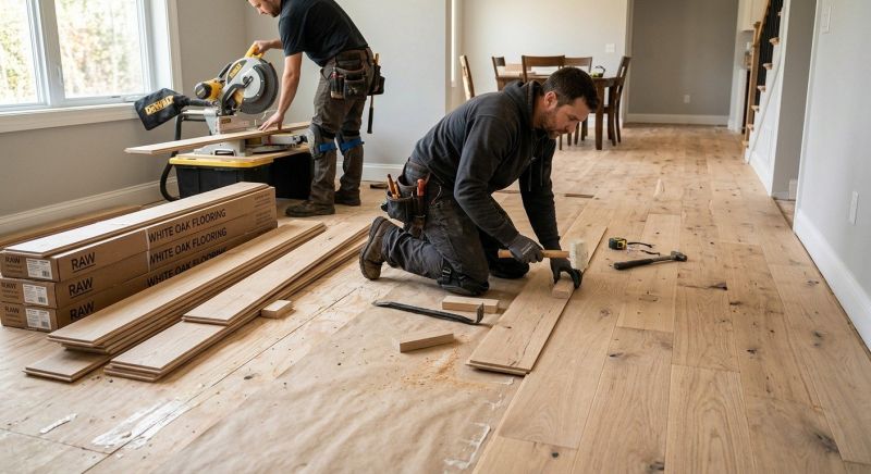 Hardwood Floor Installation in Kingsville, MD