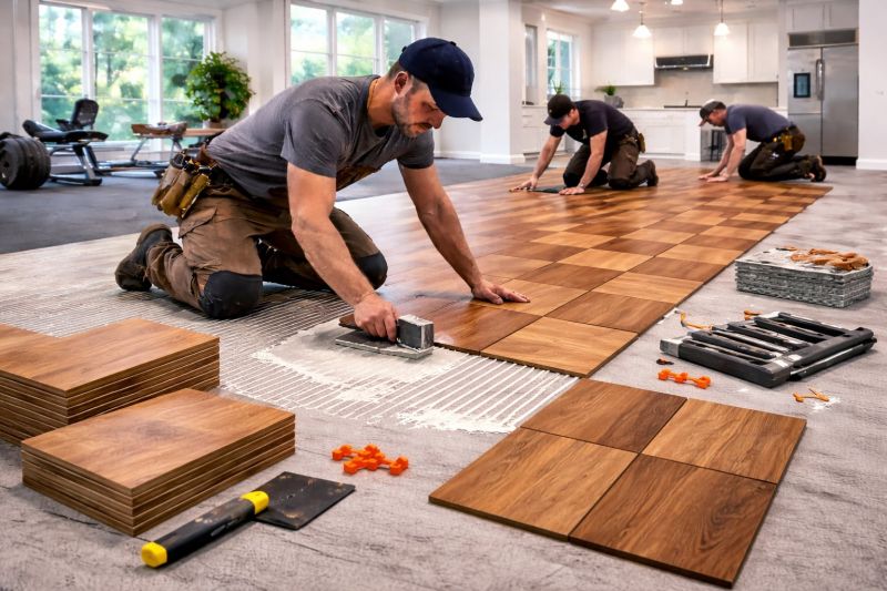 Hardwood Floor Installation in Owings Mills, MD