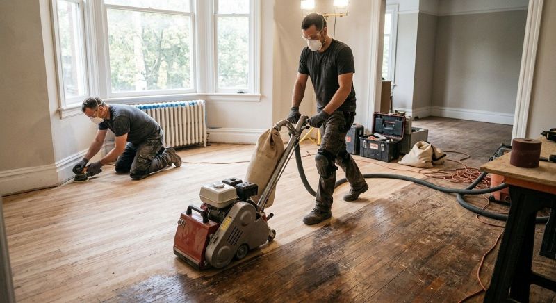 Hardwood Floor Renovation in Baltimore County, MD