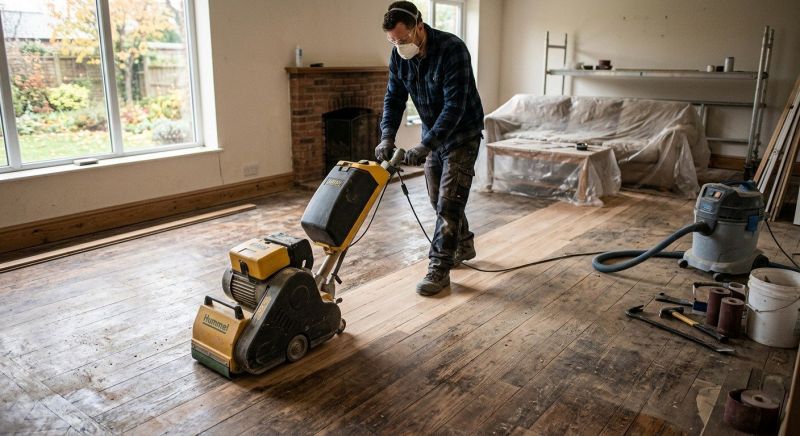 Hardwood Floor Renovation in Baltimore County, MD
