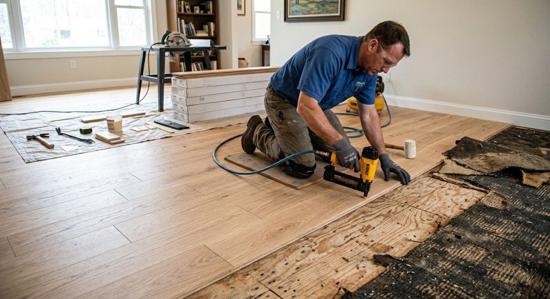 Hardwood Replacement in Phoenix, MD