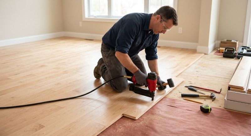 Maple Flooring Installation in Arnold, MD
