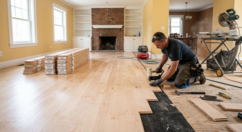 Maple Flooring Installation in Joppa, MD