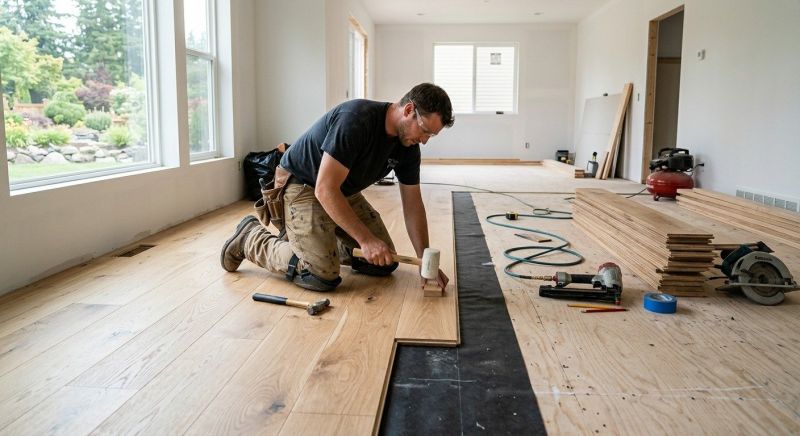 Oak Floor Installation in Glen Burnie, MD