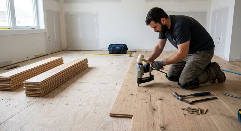 Oak Floor Installation in Joppa, MD