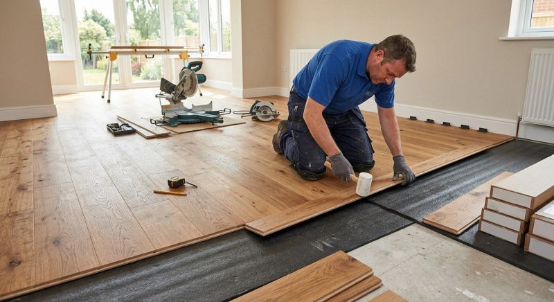 Plank Floor Installation in Baltimore County, MD