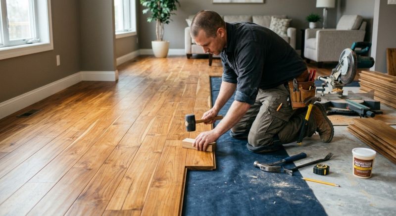 Teak Flooring Installation in Baltimore County, MD