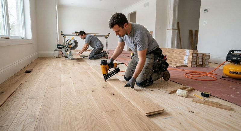 Wood Floor Replacement in Aberdeen Proving Ground, MD