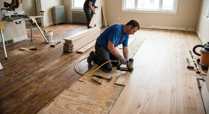 Wood Floor Replacement in Fallston, MD