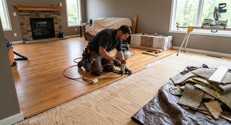 Wood Floor Replacement in Baltimore County, MD