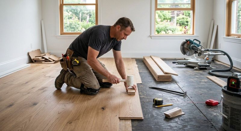 Wood Flooring Installation in Aberdeen Proving Ground, MD