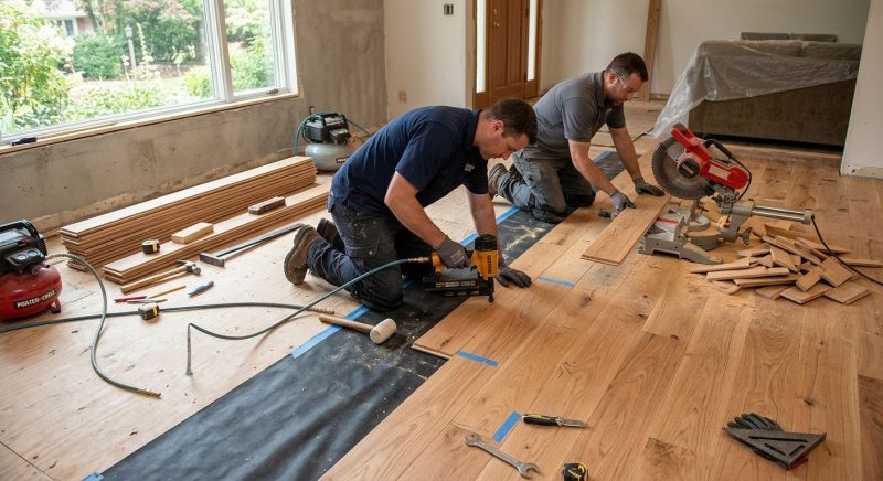 Wood Flooring Installation in Abingdon, MD