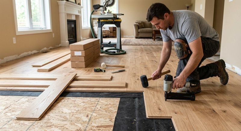 Wood Flooring Installation in Nottingham, MD